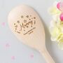 Personalised Wooden Baking Spoon, thumbnail 1 of 5