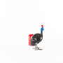 Small Guinea Fowl Metal Sculpture, thumbnail 8 of 10