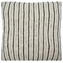 Lines Cushion Cover In Black Off White, thumbnail 2 of 4