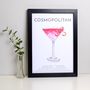 Cocktail Print Cosmopolitan, thumbnail 1 of 1