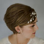 Bohemian Bridal Crystal Wedding Hair Vine Sydney, thumbnail 5 of 11
