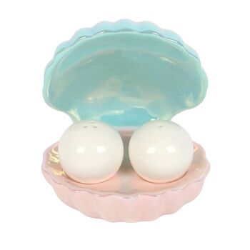 Clam Shell Salt And Pepper Shakers Tableware Set, 7 of 9