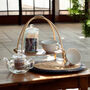 Sustainable Coconut Leaf Tea Stand Gift For Tea Lovers, thumbnail 1 of 5