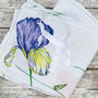 Contemporary Bamboo And Cotton Floral Muslin Swaddle, thumbnail 2 of 5
