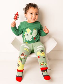 Teddy The Dragon Leggings, 2 of 7