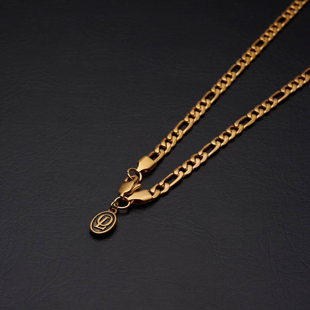 Gold 5mm Figaro Chain, 1 of 11