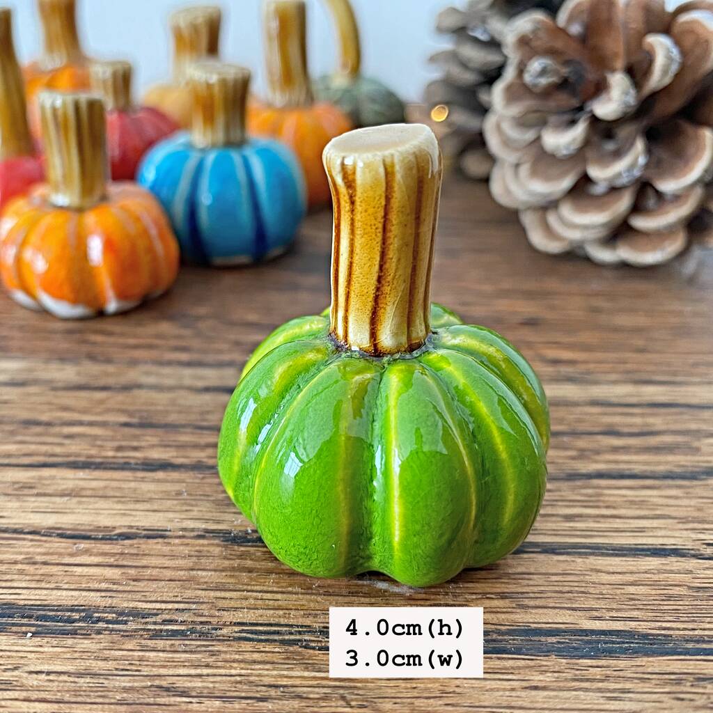 Handmade Ceramic Pumpkins By Bobby Loves Rosie | notonthehighstreet.com