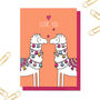 Llama Valentine's Card, thumbnail 1 of 1