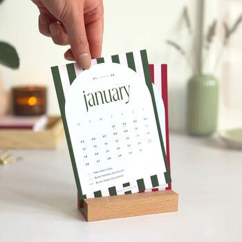 Personalised Stationery Gift Bundle For Her: Diary, Calendar And Pen, 9 of 11