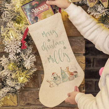 Personalised Animal Friends Christmas Gift Sack, 4 of 4