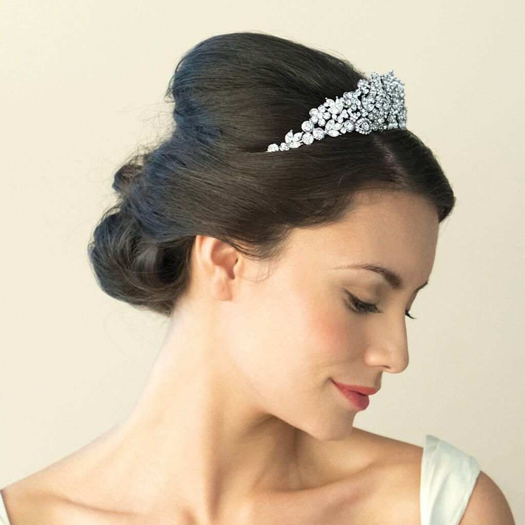 Princess Grace Vintage Inspired Bridal Tiara By Ivory & Co