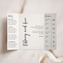 Modern, Black And White Gatefold Wedding Invitations, thumbnail 1 of 5