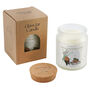 Walking In A Winter Wonderland Scented Candle • White Jar Candle • Little Bear Co • Festive Gift, thumbnail 2 of 2