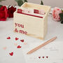 Wooden Valentines Date Night Box, thumbnail 1 of 3