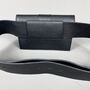 Mini Black Leather Belt Bag, thumbnail 9 of 10