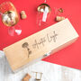 Personalised Birth Flower Wine Box Birthday Gift For Mum Her, thumbnail 10 of 11