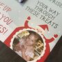 Personalised Christmas Eve Chocolate Message Board, thumbnail 4 of 5