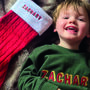 Personalised Embroidered Christmas Stocking, thumbnail 2 of 7