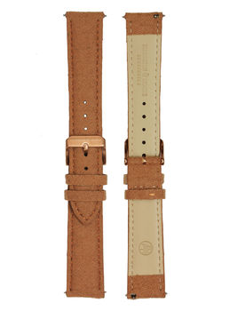 Classic Rose Gold Red Vintage Unisex Wood Watch, 9 of 11