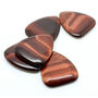 Red Tiger Eye Guitar Pick / Plectrum In A Gift Box, thumbnail 7 of 7