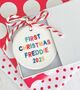 Personalised Childs First Christmas Babuble, thumbnail 1 of 3