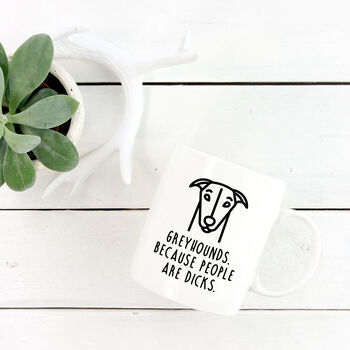 Funny Greyhound Mug, 2 of 4