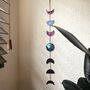 Glass Moon Phases Wall Hanging Multicolor, thumbnail 5 of 8