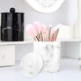 Ink White Round Organizer Canister Jar, thumbnail 1 of 7