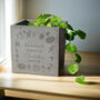 Personalised Pumpkin Concrete Plant Pot, thumbnail 4 of 4