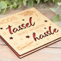 Personalised 3D Wooden Engraved Graduation Card, thumbnail 3 of 4