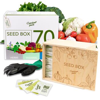 Grow Your Own Gardening Kit With 70 Seed Varieties, 2 of 9