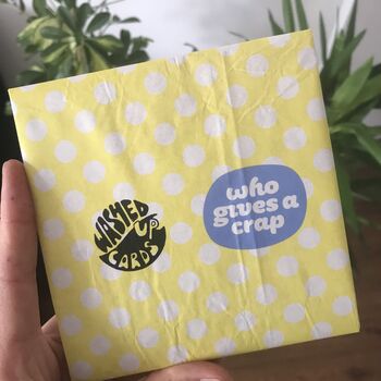 'Hap Bee' Birthday Upcycled Plastic Birthday Card, 9 of 10