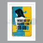 Wake Me Up Before You Go Go Music Poster Print, thumbnail 4 of 4