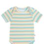 Organic Baby Bodysuit| Stripe, thumbnail 1 of 8