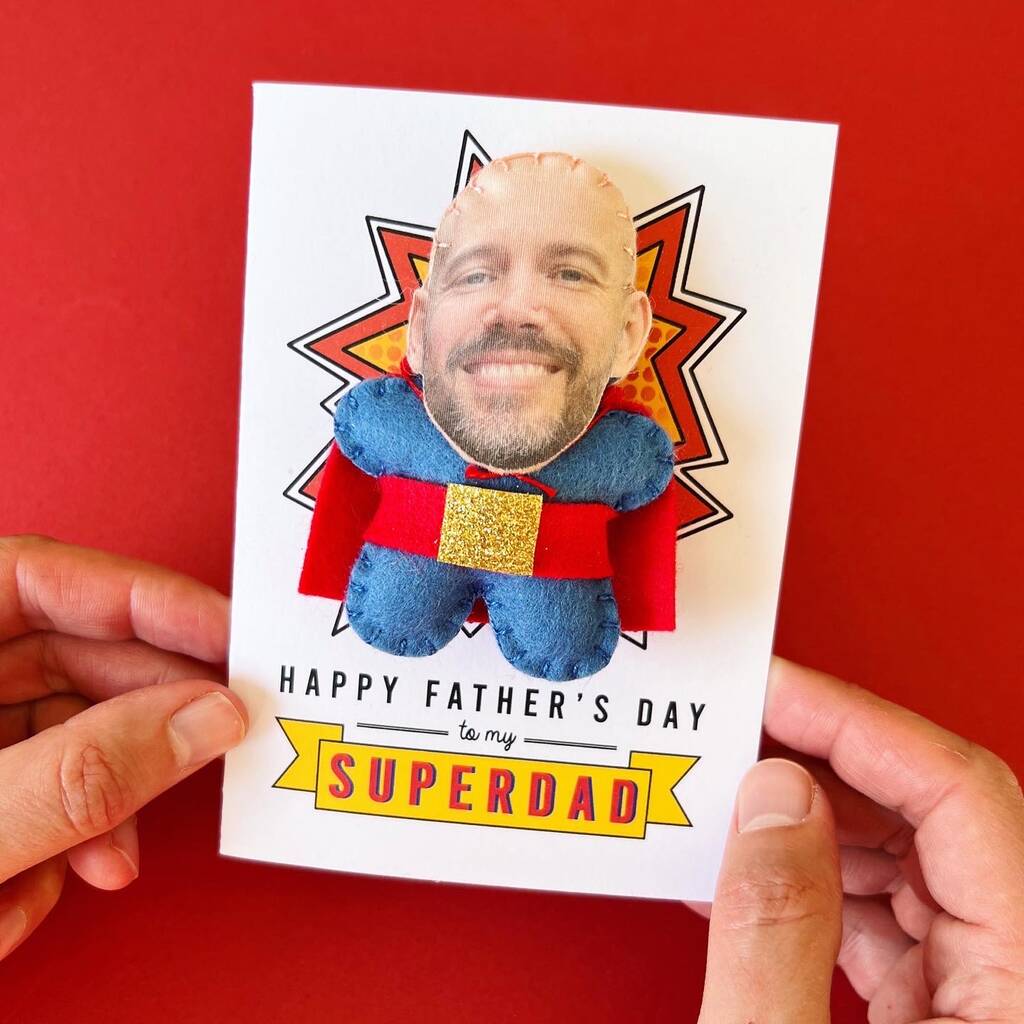 Father's Day Superdad Magnet Card, 1 of 3