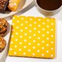 Disabled Blue Badge Permit Wallet Canary Yellow Spotty, thumbnail 5 of 7
