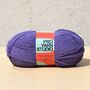 Three Colour Granny Square Crochet Blanket Kit, thumbnail 9 of 11