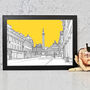 Grey's Monument Newcastle Architectural Art Print, thumbnail 6 of 10