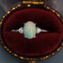 Sterling Silver Genuine Opal Ring, thumbnail 3 of 12
