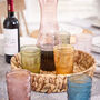 Carafe And Tumblers In Woven Holder, thumbnail 3 of 4