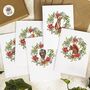 Christmas Animals Cards And Envelopes, thumbnail 1 of 9