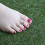 Black Adjustable Pure Silver Foot Toe Ring, thumbnail 3 of 6