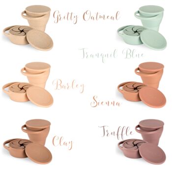 Baby Travel Snack Cup / Pot Six Colours Available, 5 of 6