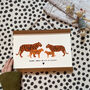 Personalised Animal Family A4 Print, thumbnail 8 of 10