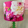 Fuchsia Bloom Lampshade, thumbnail 1 of 8