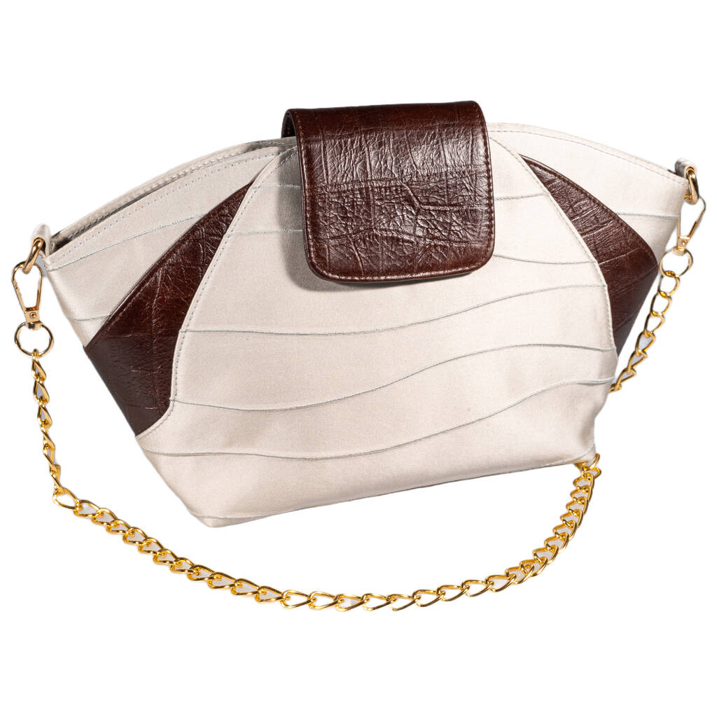 Soft Day Clutch Handbag With Gold Chain, 1 of 11