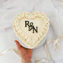 Initials Acrylic Cake Charm, thumbnail 3 of 4