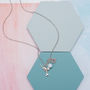 Personalised Narwhal Charm Necklace, thumbnail 5 of 6