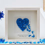 Personalised Wedding Anniversary Heart, Butterfly Heart, thumbnail 4 of 5