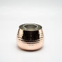 Handcrafted Hammered Copper Ice Bowl For Glasses, thumbnail 2 of 3